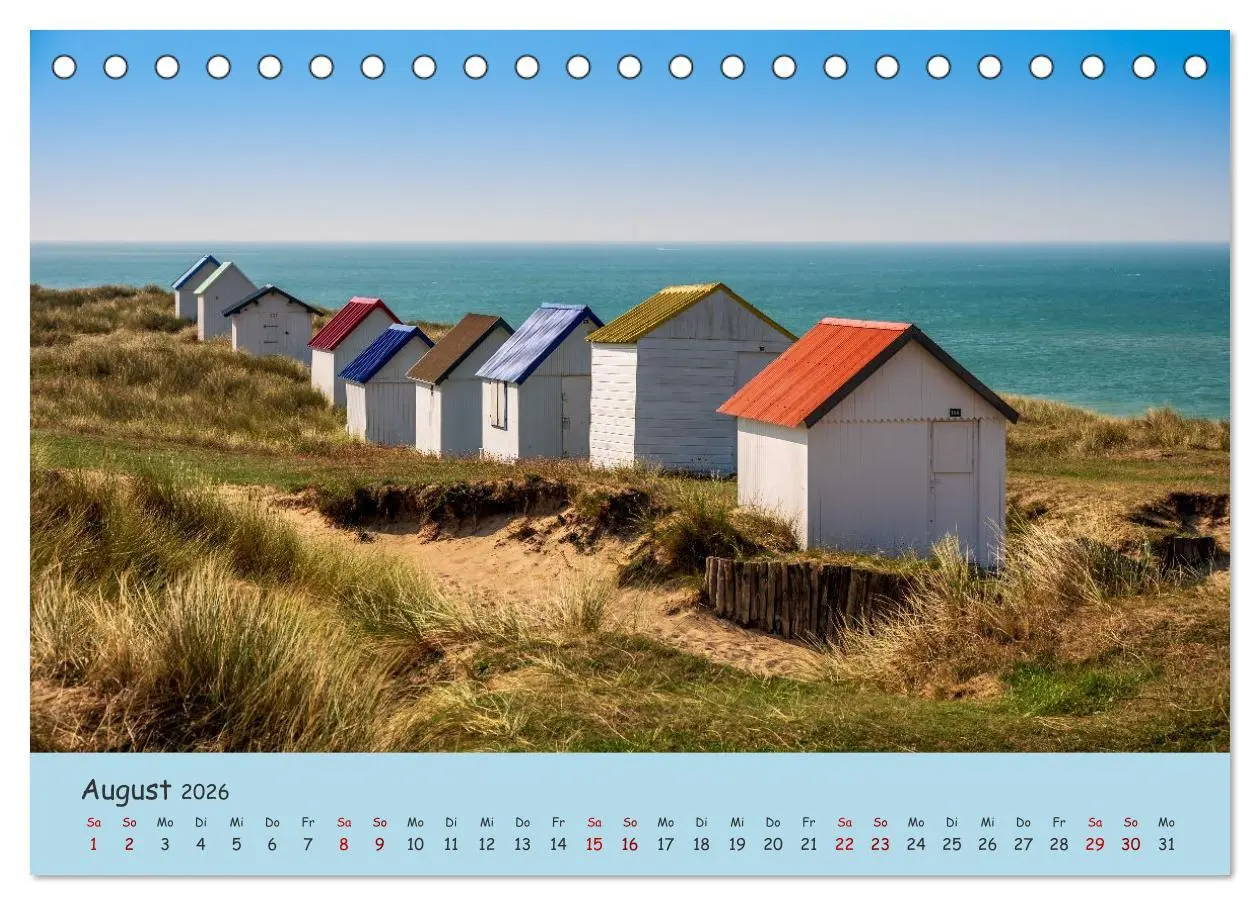 Bild: 9783516216257 | Unterwegs in der Normandie (Tischkalender 2026 DIN A5 quer),...