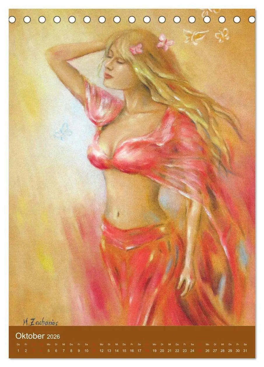 Bild: 9783516386257 | Kunst und Erotik 2026 (Tischkalender 2026 DIN A5 hoch), CALVENDO...