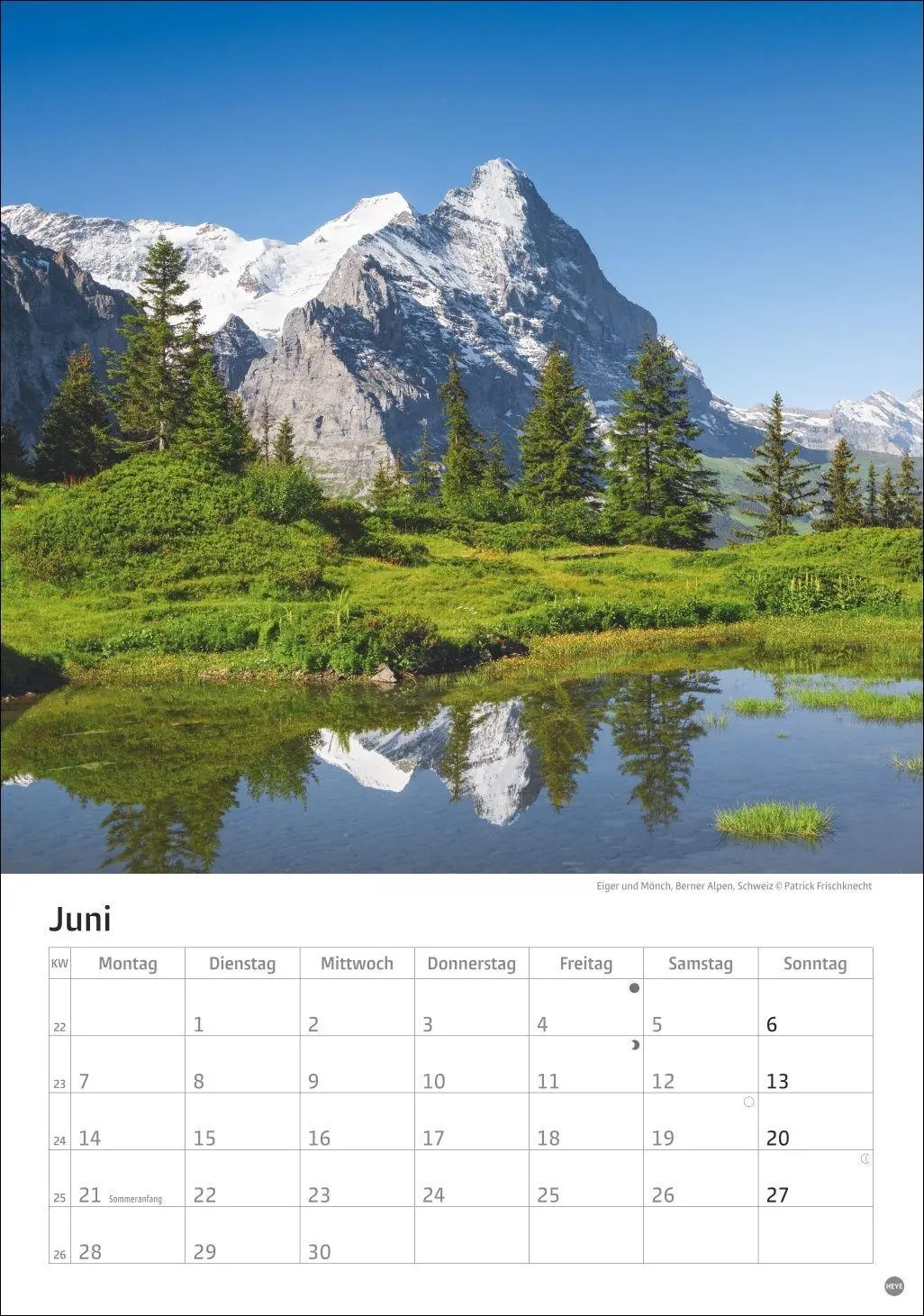 Bild: 9783756416257 | Alpen Kalender 2027 | Heye | Kalender | Spiralbindung | 13 S. | 2027