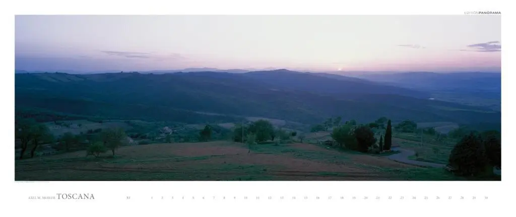 Bild: 9783832026257 | Toscana - Kalender immerwährend | Kalender | Spiralbindung | Deutsch