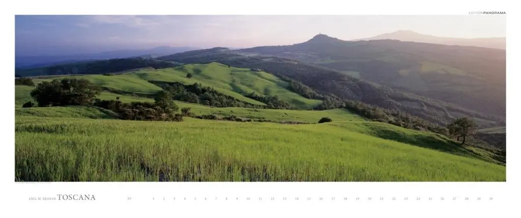Bild: 9783832026257 | Toscana - Kalender immerwährend | Kalender | Spiralbindung | Deutsch