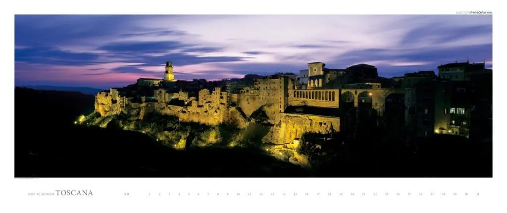 Bild: 9783832026257 | Toscana - Kalender immerwährend | Kalender | Spiralbindung | Deutsch