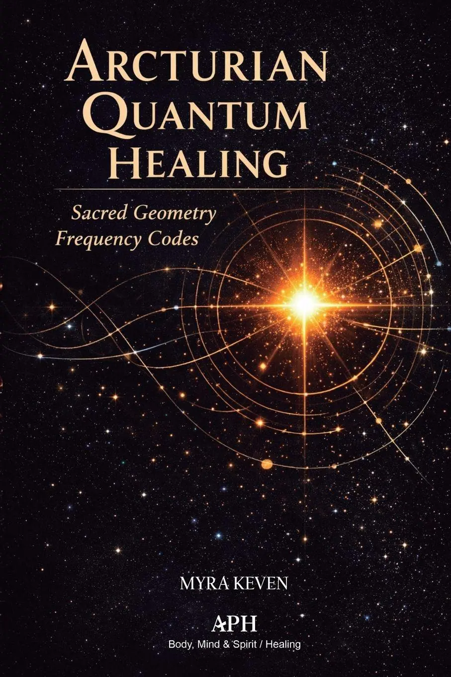 Cover: 9786597896257 | Arcturian Quantum Healing | Sacred Geometry Frequency Codes | Keven