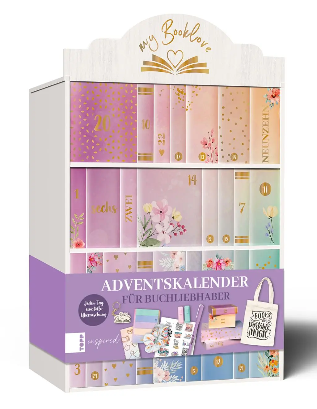 Cover: 4007742186357 | My Booklove Adventskalender - der einzigartige Adventskalender für...