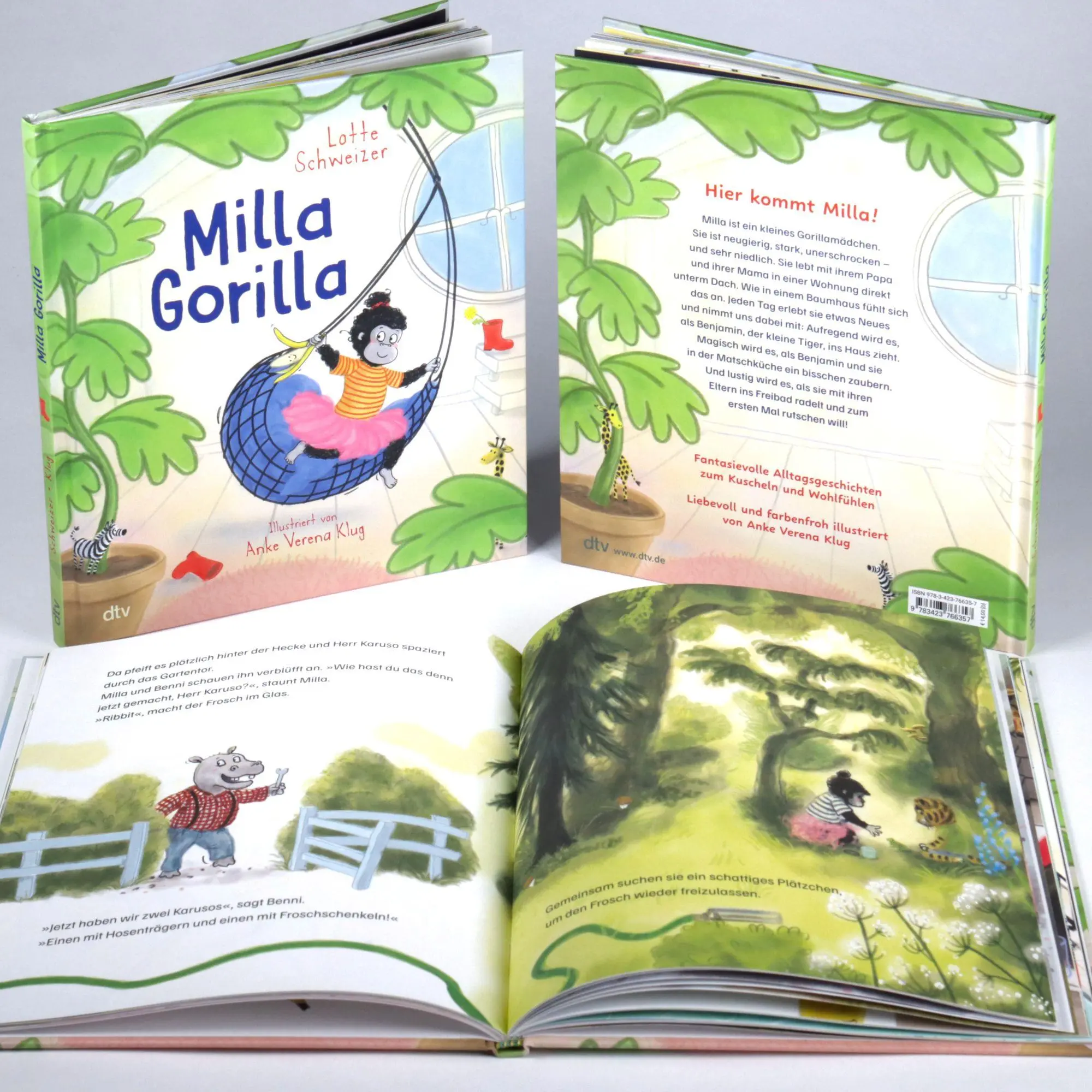 Bild: 9783423766357 | Milla Gorilla | Lotte Schweizer | Buch | 64 S. | Deutsch | 2026