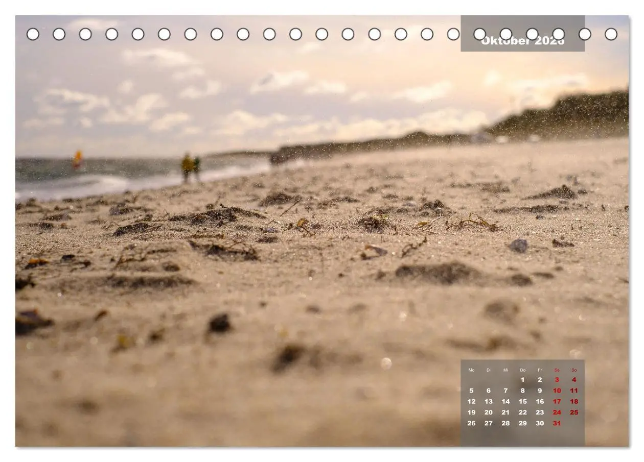 Bild: 9783457596357 | feeling Sylt (Tischkalender 2026 DIN A5 quer), CALVENDO Monatskalender