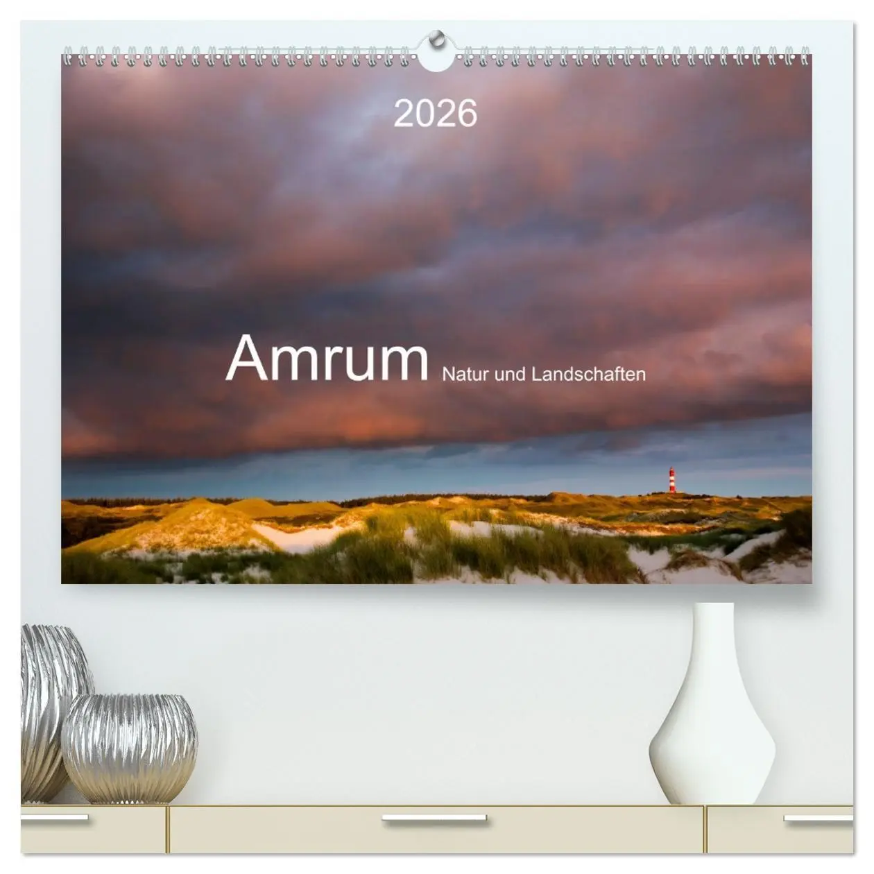 Cover: 9783516066357 | Amrum. Natur und Landschaften (hochwertiger Premium Wandkalender...
