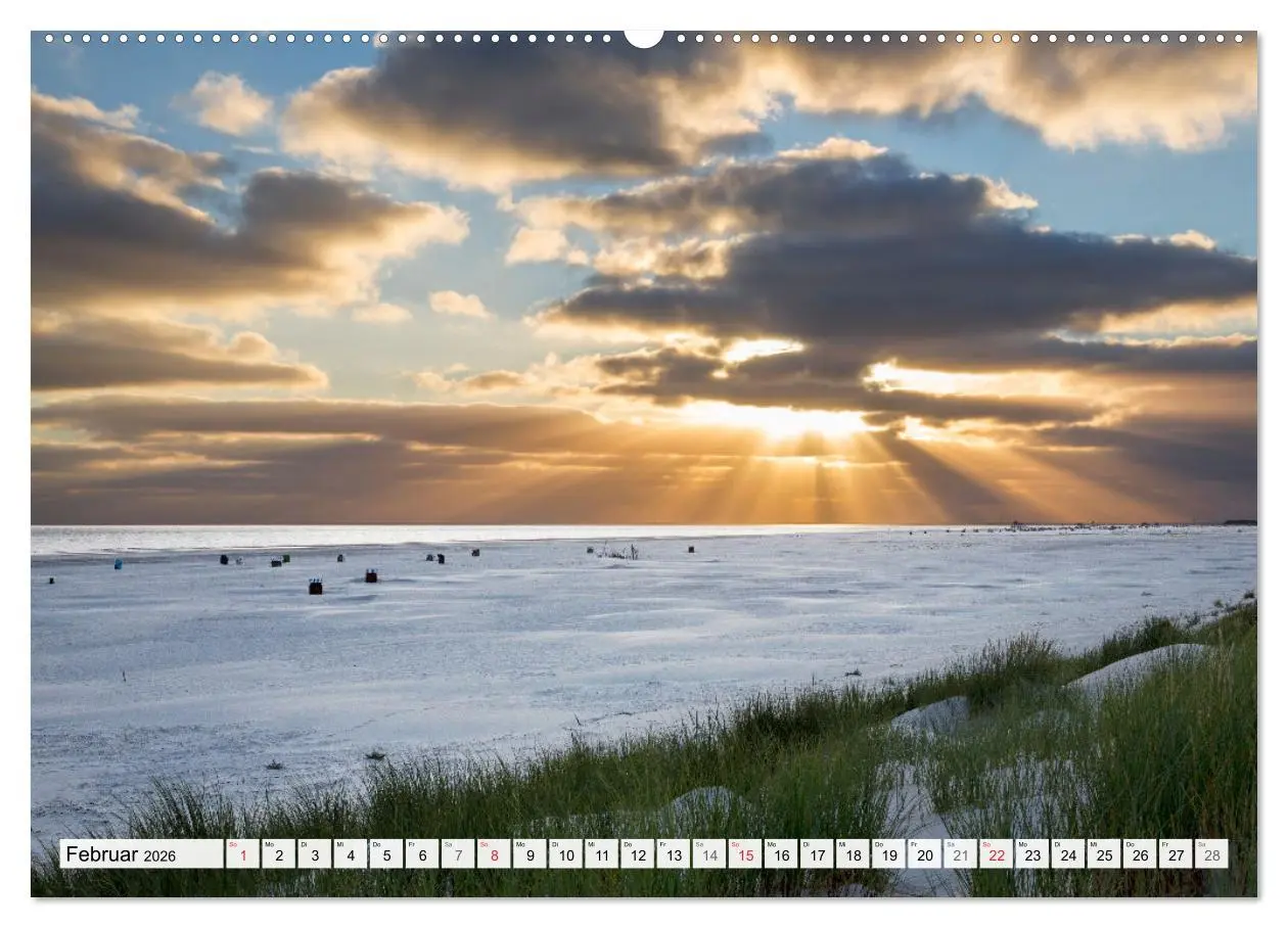 Bild: 9783516066357 | Amrum. Natur und Landschaften (hochwertiger Premium Wandkalender...