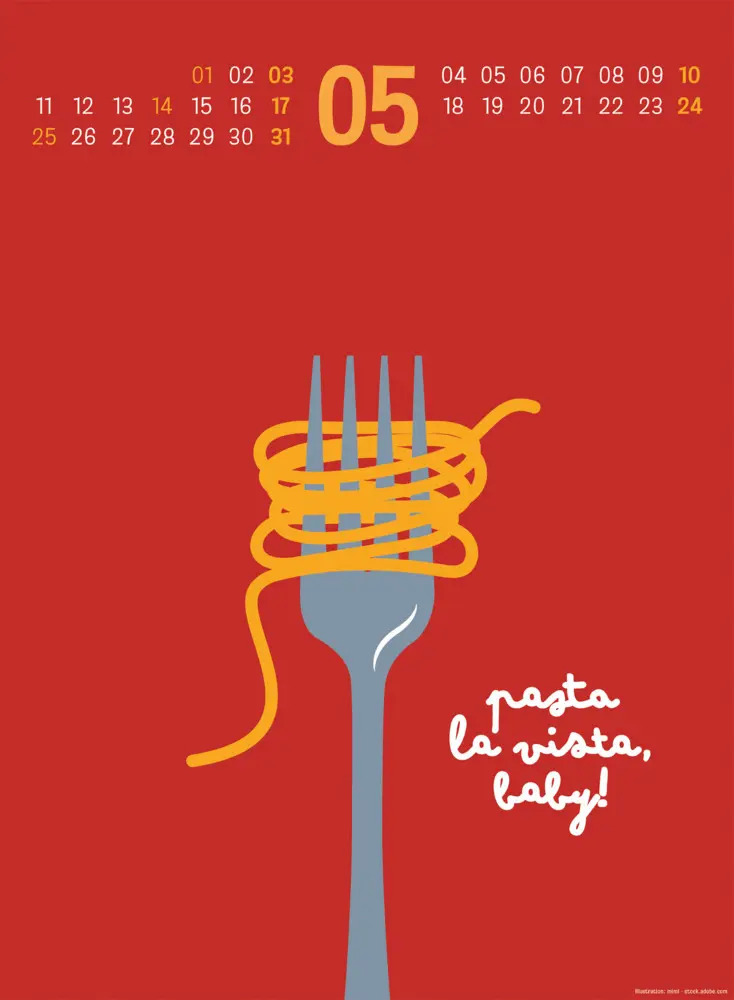 Bild: 9783838436357 | Foodie Quotes Kalender 2026 | Ackermann Kunstverlag GmbH | Kalender