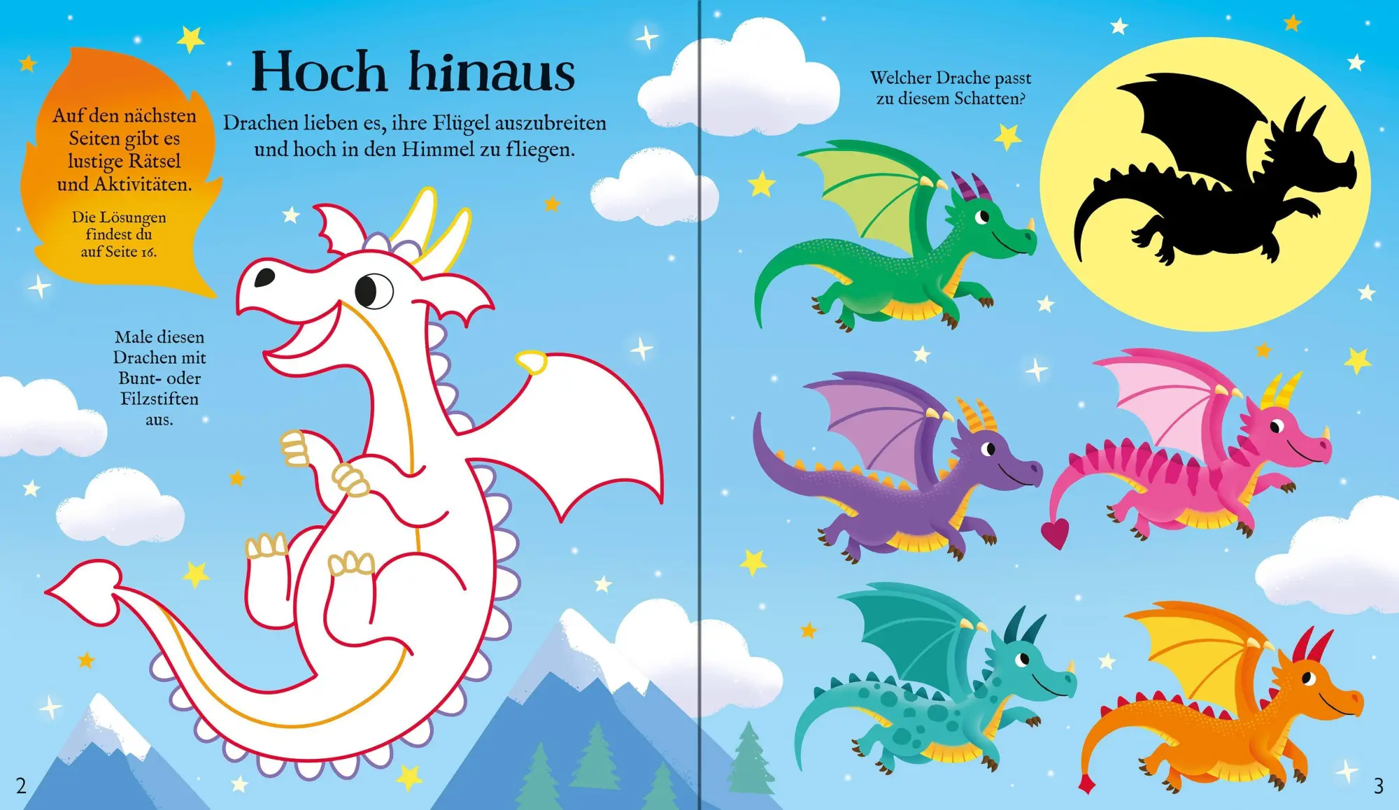 Bild: 9781035706457 | Mein buntes Glanzfolien-Buch: Schimmernde Drachen | Rosie Dickins
