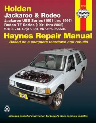 Cover: 9781563926457 | Holden Rodeo &amp; Jackaroo (91 - 02) | Haynes Publishing | Taschenbuch