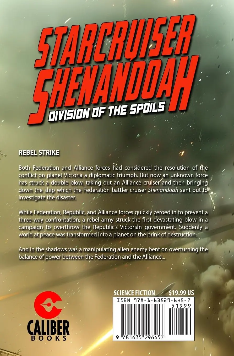 Rückseite: 9781635296457 | Starcruiser Shenandoah | Division of the Spoils - Book 2 | Green