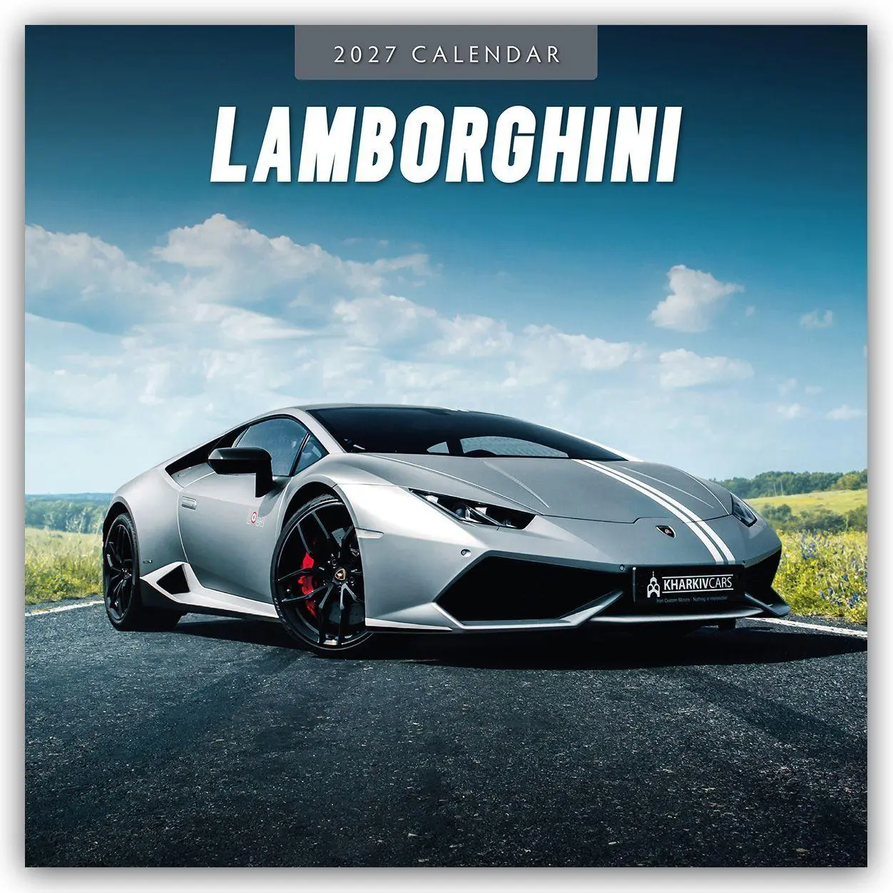 Cover: 9781837016457 | Lamborghini 2027 - 16-Monatskalender | Robin Red | Kalender | 28 S.