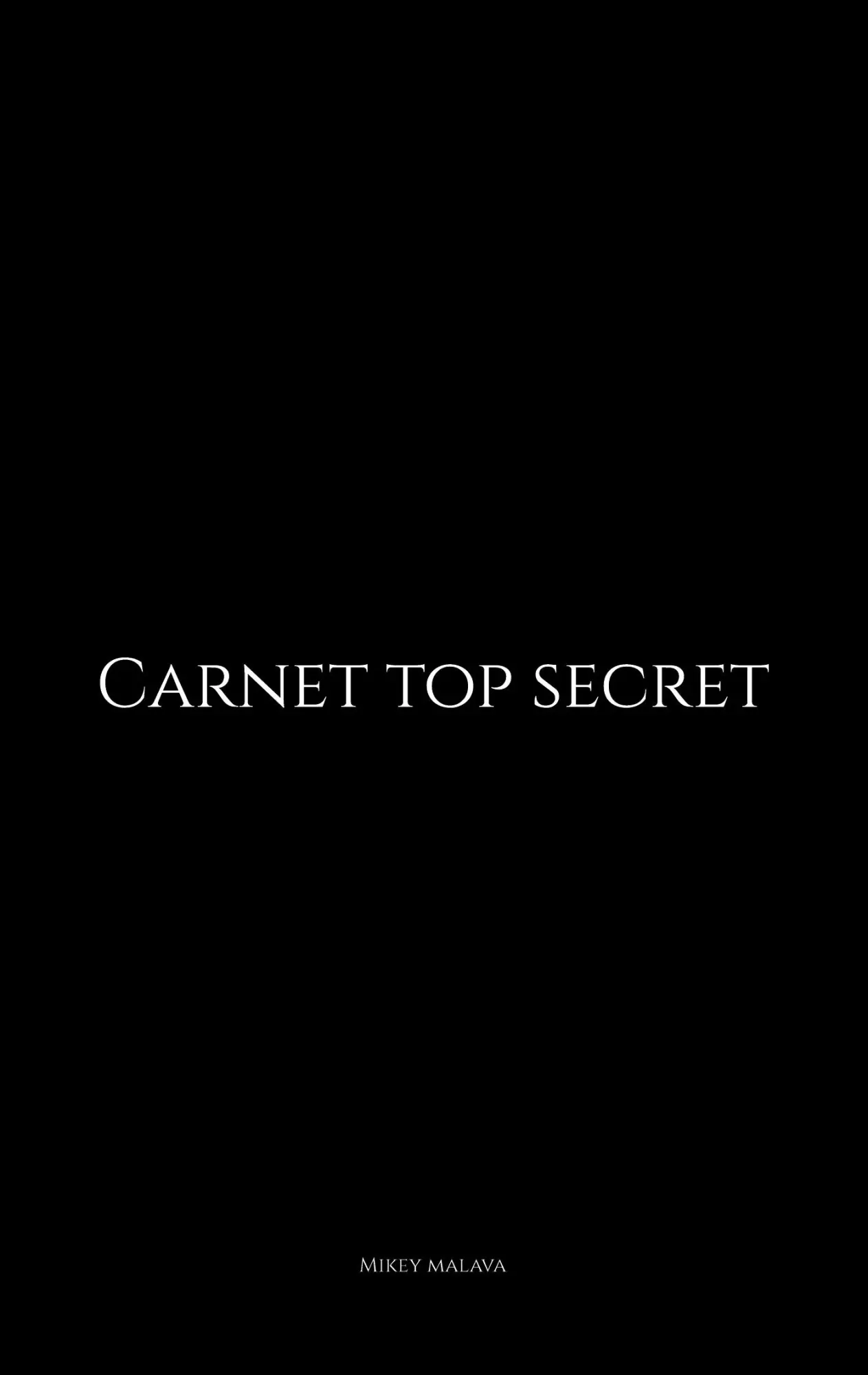 Carnet Top Secret