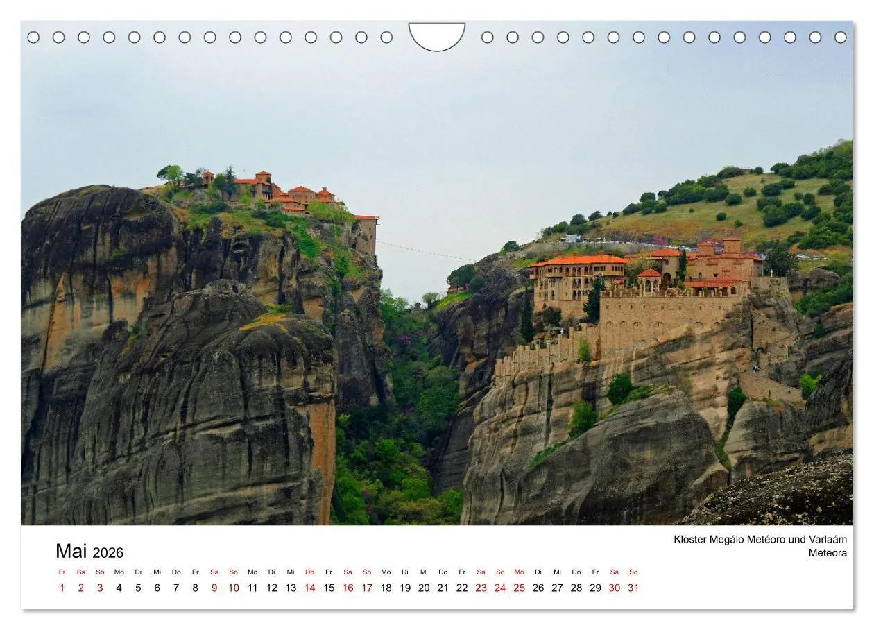 Bild: 9783457586457 | Der Norden Griechenlands (Wandkalender 2026 DIN A4 quer), CALVENDO...