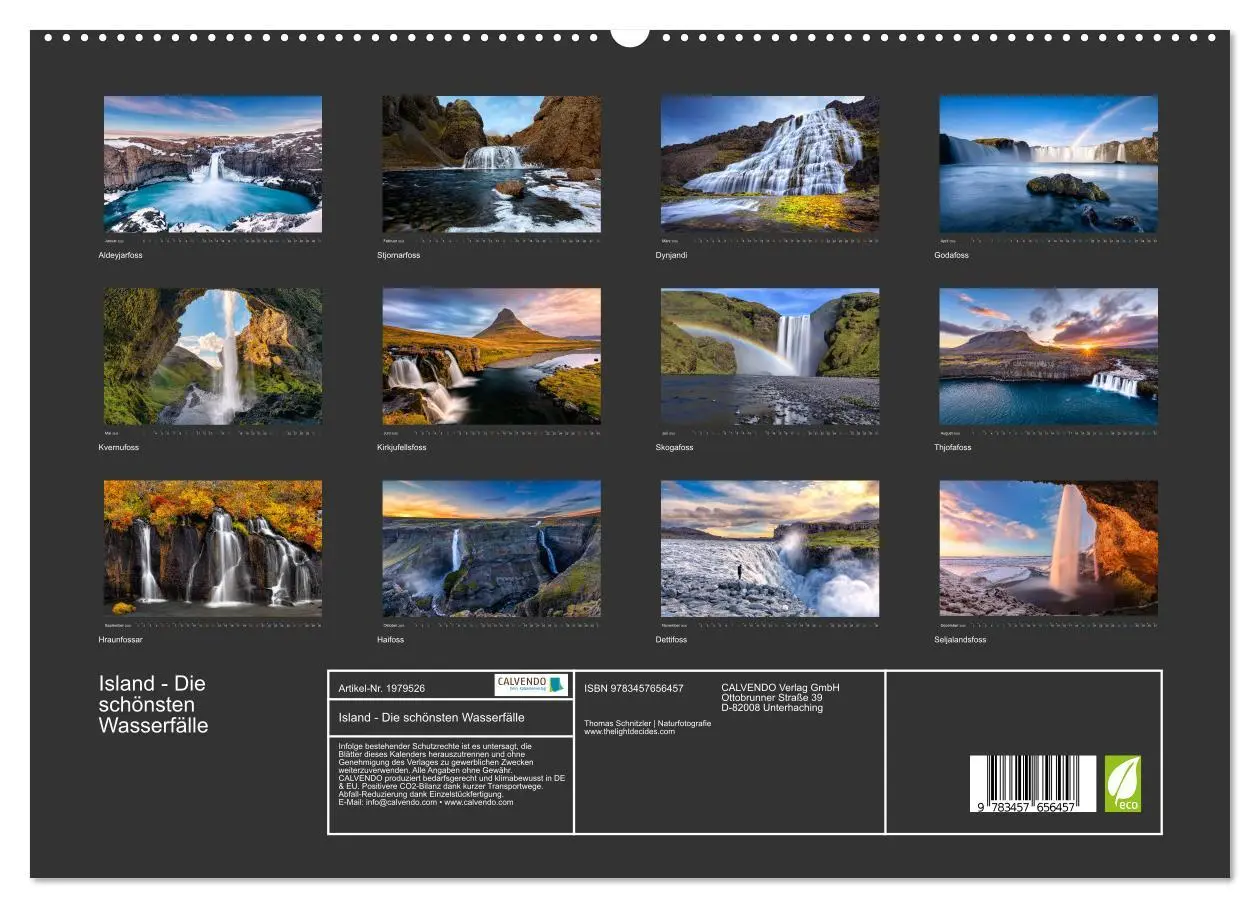 Bild: 9783457656457 | Island - Die schönsten Wasserfälle (hochwertiger Premium...
