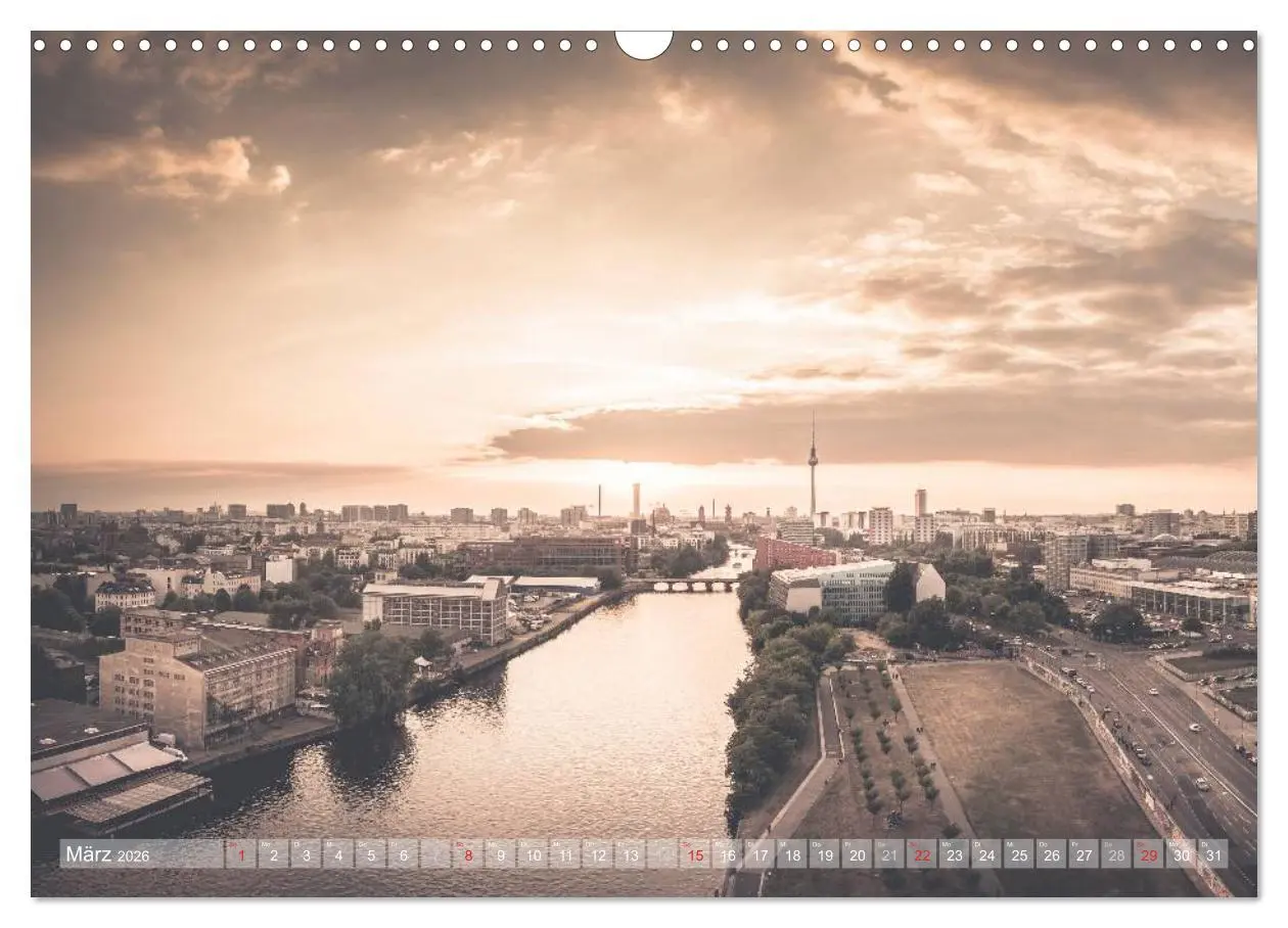 Bild: 9783516056457 | Berlin Citylights (Wandkalender 2026 DIN A3 quer), CALVENDO...