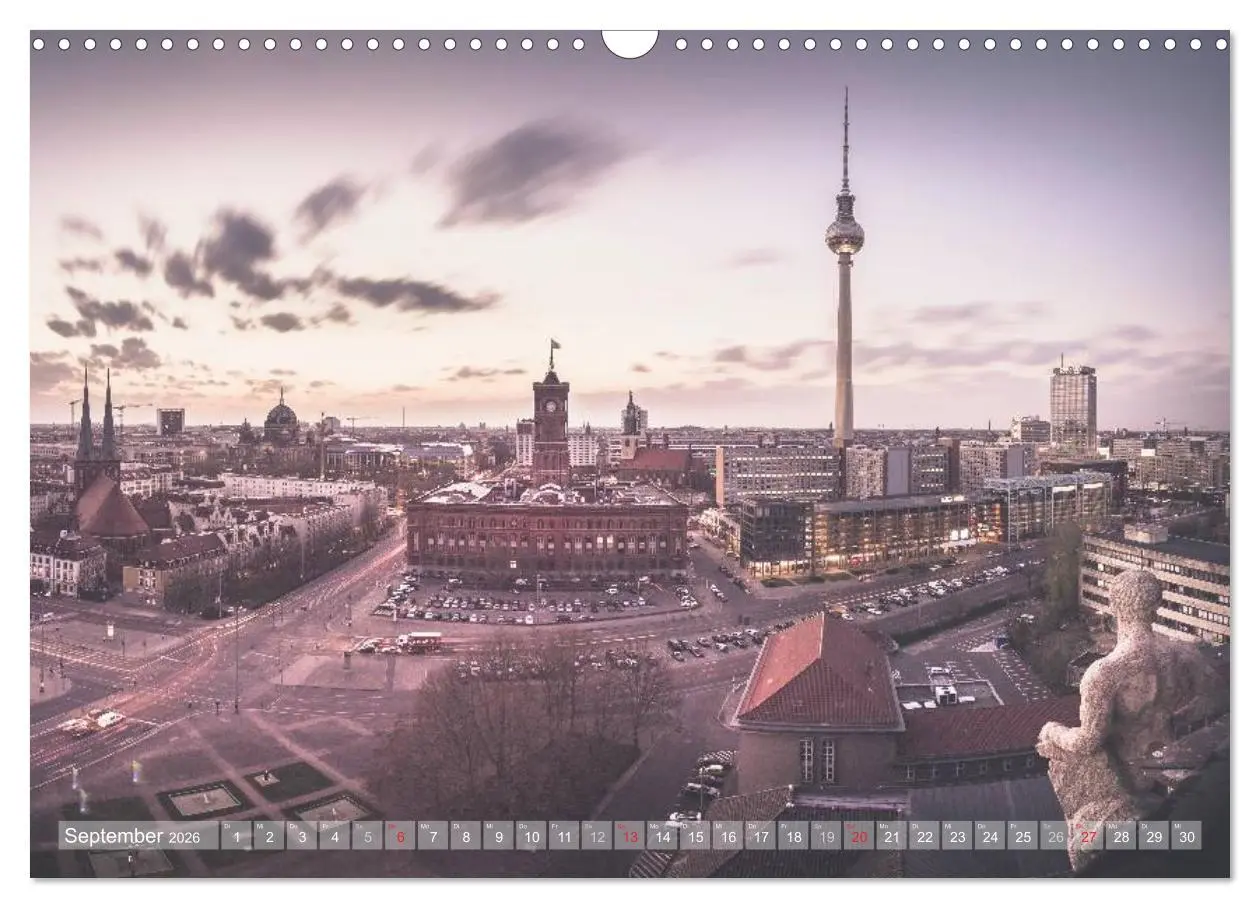 Bild: 9783516056457 | Berlin Citylights (Wandkalender 2026 DIN A3 quer), CALVENDO...