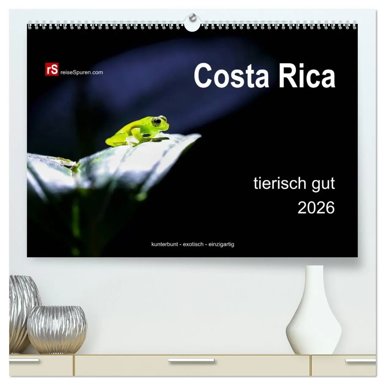 Cover: 9783516126457 | Costa Rica tierisch gut 2026 (hochwertiger Premium Wandkalender...