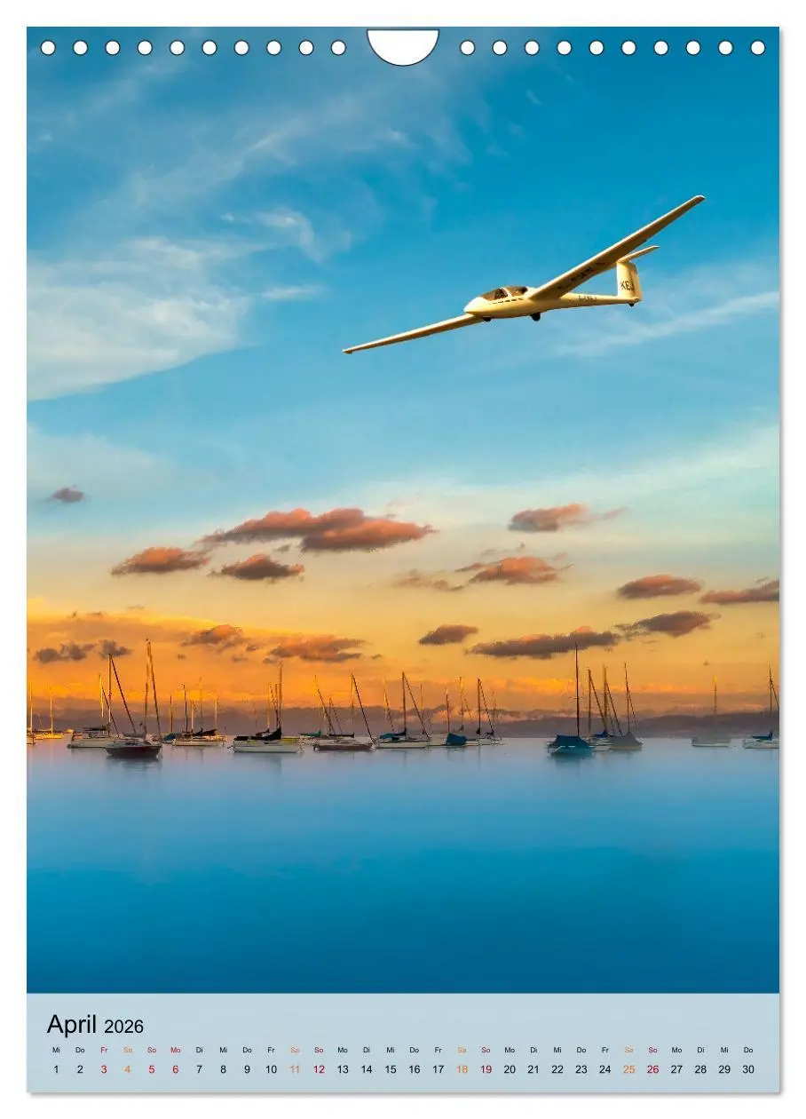 Bild: 9783516366457 | Segelfliegen - einfach Spaß (Wandkalender 2026 DIN A4 hoch),...