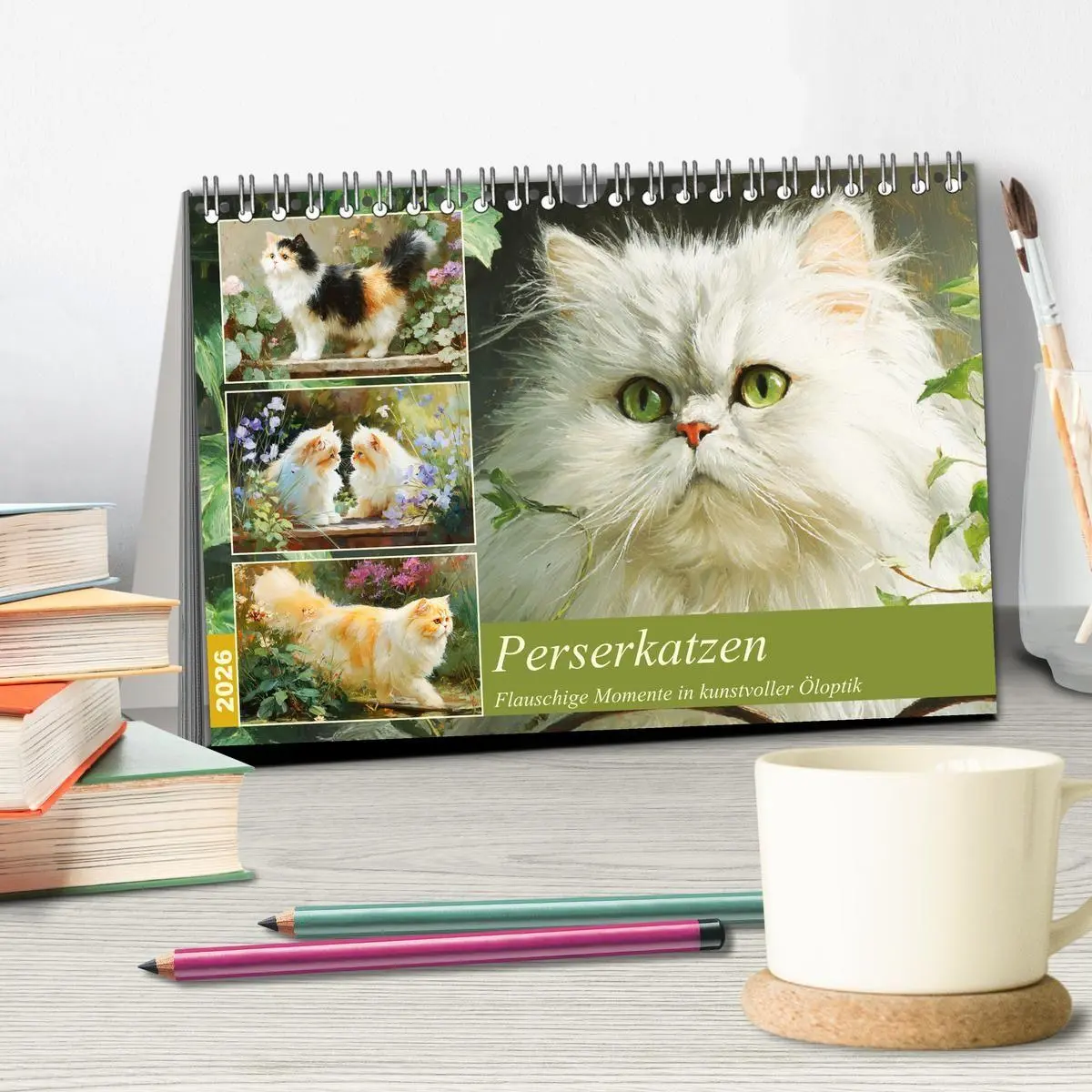 Bild: 9783516746457 | Perserkatzen. Flauschige Momente in kunstvoller Öloptik...
