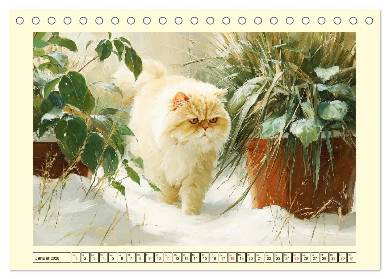 Bild: 9783516746457 | Perserkatzen. Flauschige Momente in kunstvoller Öloptik...