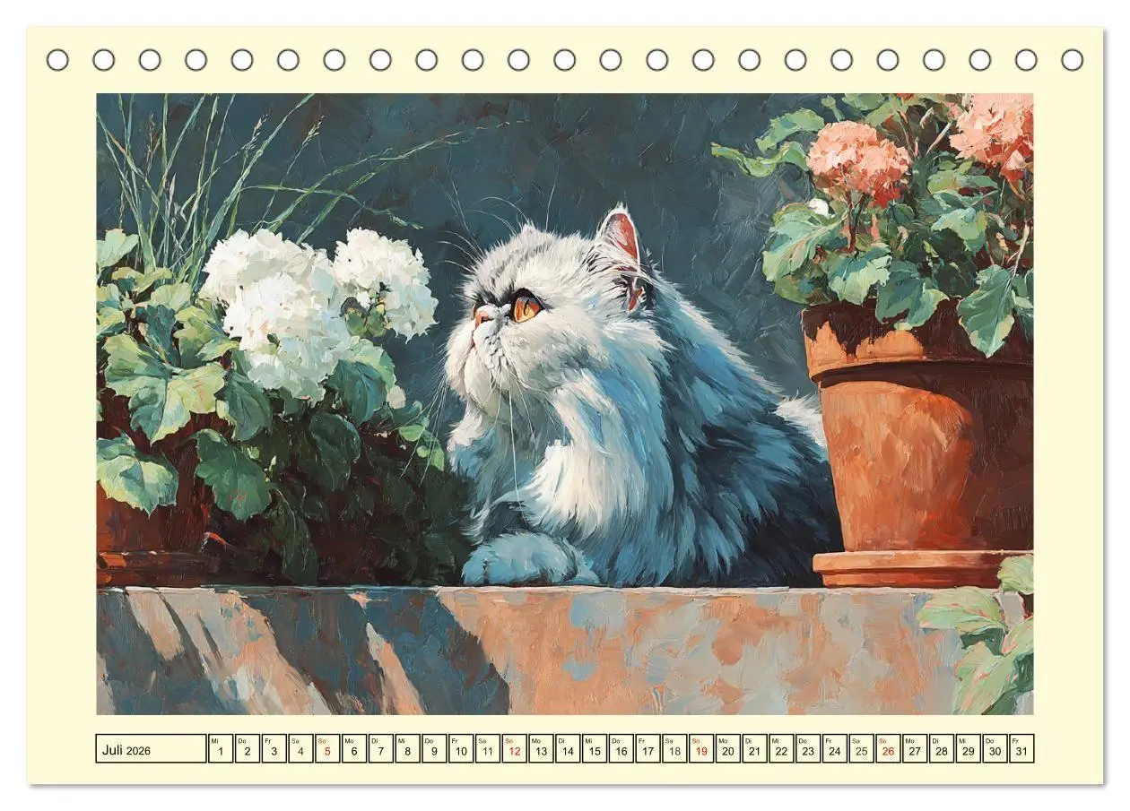 Bild: 9783516746457 | Perserkatzen. Flauschige Momente in kunstvoller Öloptik...