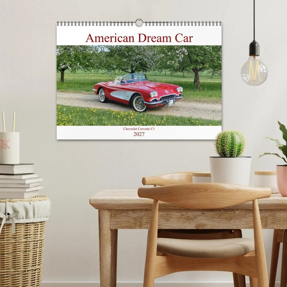 Bild: 9783569456457 | American Deam Car Corvette C1 (Wandkalender 2027 DIN A3 quer),...