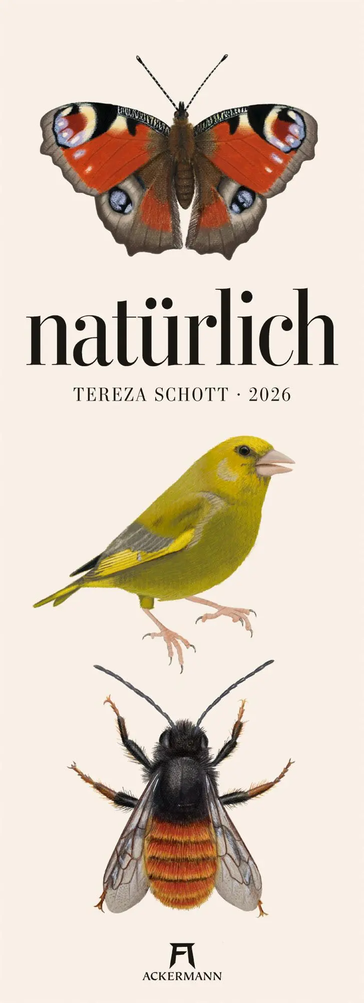 Cover: 9783838426457 | natürlich Kalender 2026 | Tereza Schott | Kalender | 14 S. | Deutsch