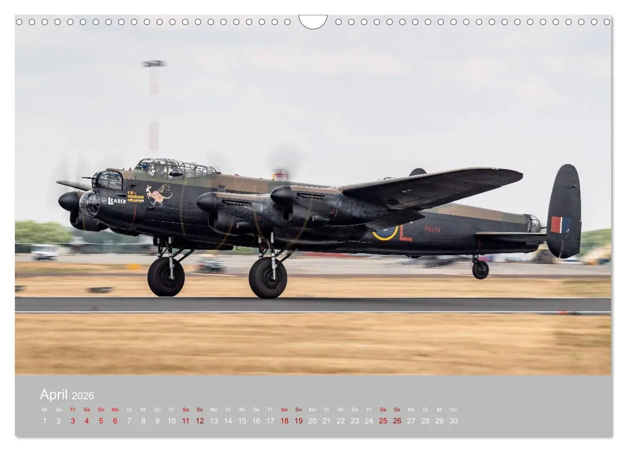 Bild: 9783457716557 | Fliegende Legenden - Warbirds (Wandkalender 2026 DIN A3 quer),...