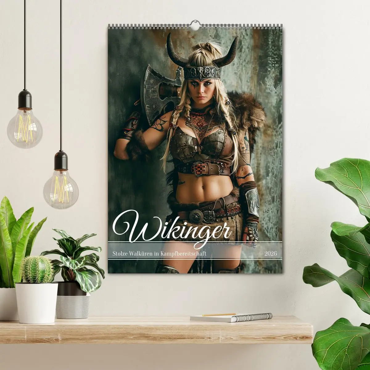 Bild: 9783516286557 | Wikinger - Stolze Walküren in Kampfbereitschaft (Wandkalender 2026...