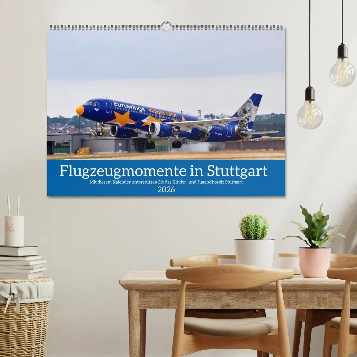 Bild: 9783516666557 | Flugzeugmomente in Stuttgart (Wandkalender 2026 DIN A2 quer),...