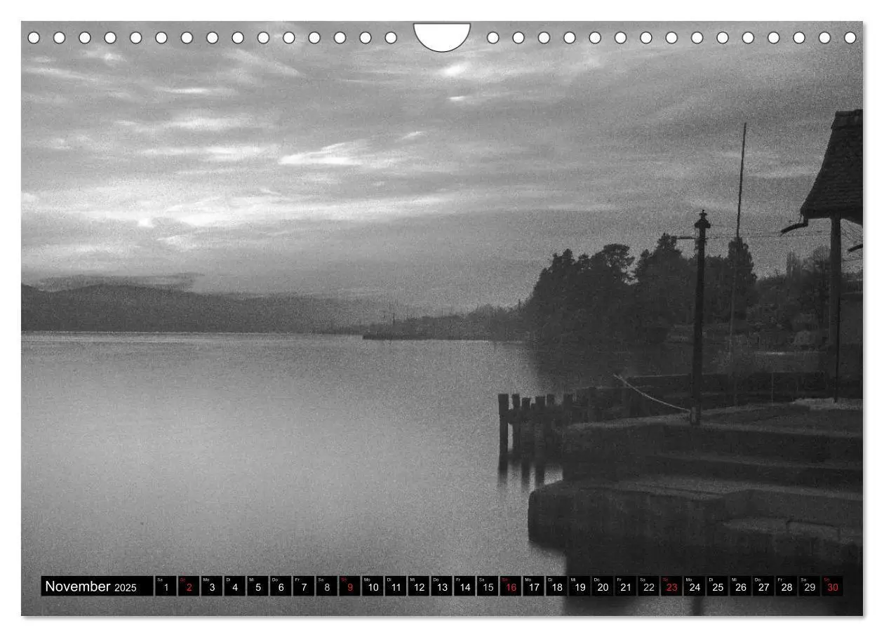 Bild: 9783435786657 | Stille Momente in Schwarz-Weiss (Wandkalender 2025 DIN A4 quer),...