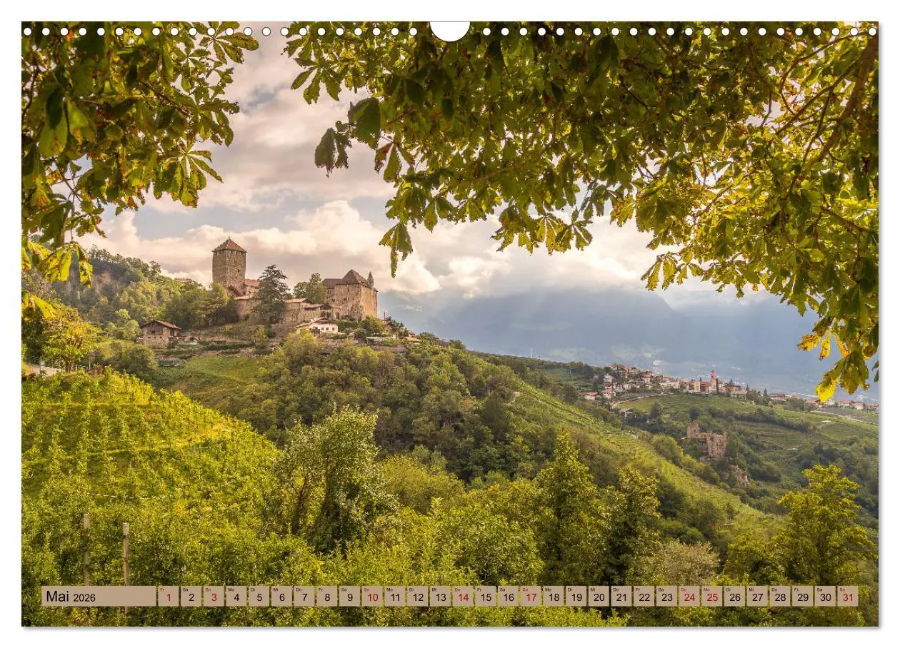 Bild: 9783457496657 | Südtirol - Meraner Land (Wandkalender 2026 DIN A3 quer), CALVENDO...