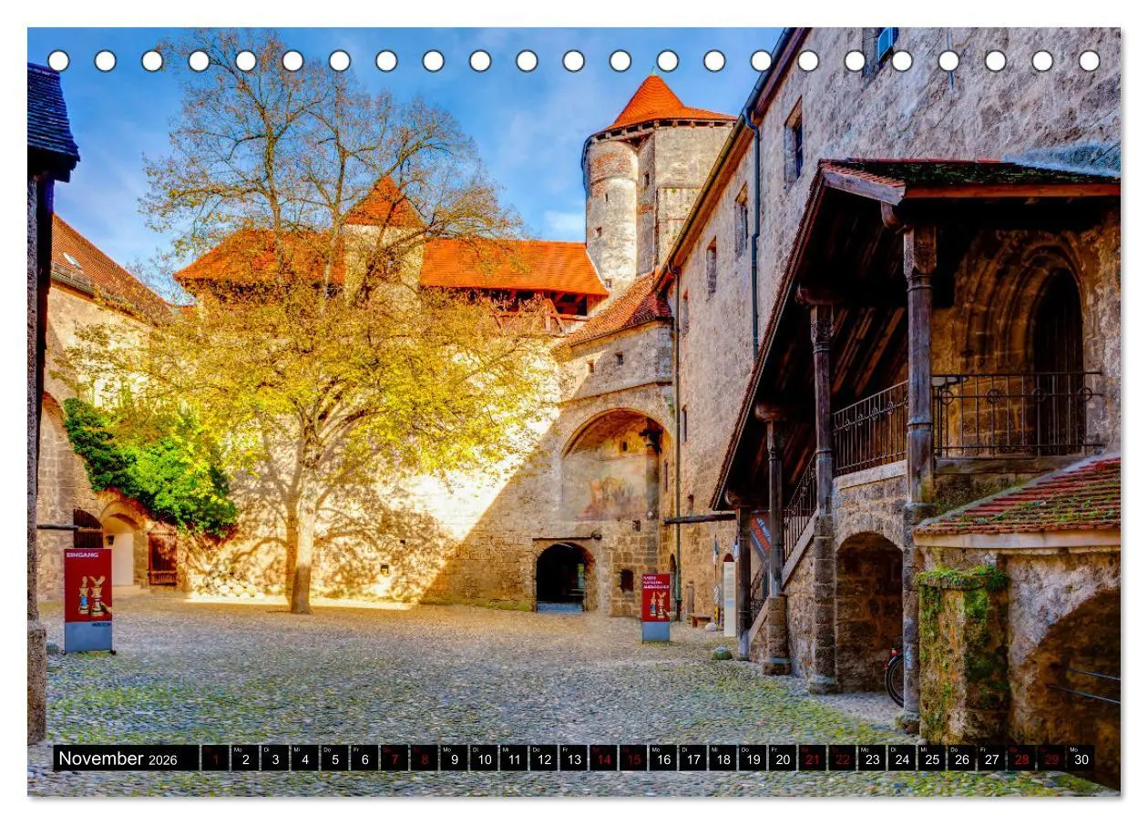 Bild: 9783457636657 | Burghausen - Mittelalter an der Salzach (Tischkalender 2026 DIN A5...