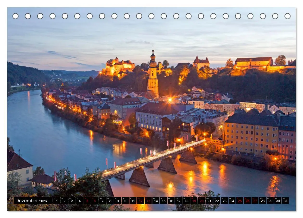 Bild: 9783457636657 | Burghausen - Mittelalter an der Salzach (Tischkalender 2026 DIN A5...