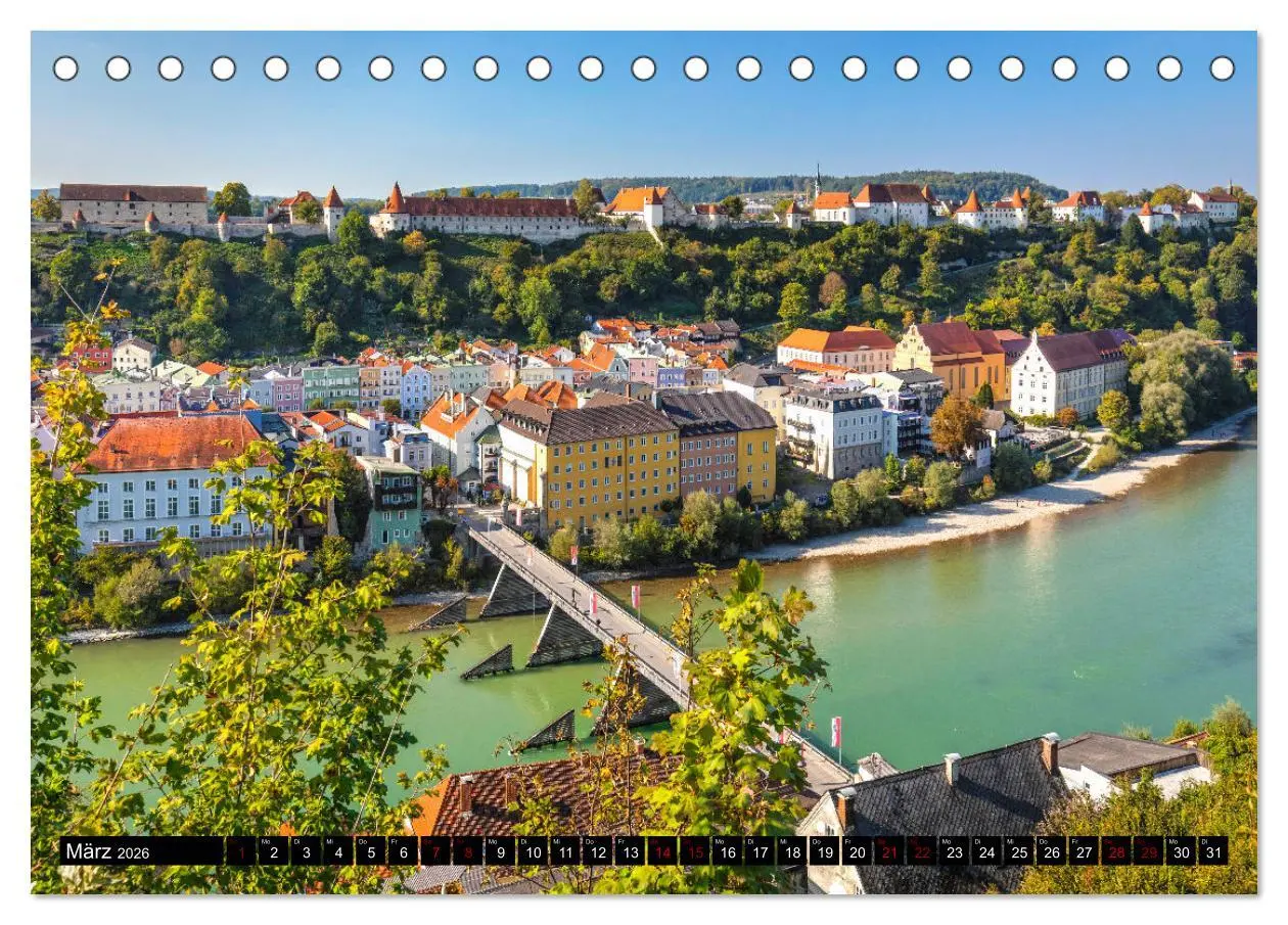 Bild: 9783457636657 | Burghausen - Mittelalter an der Salzach (Tischkalender 2026 DIN A5...
