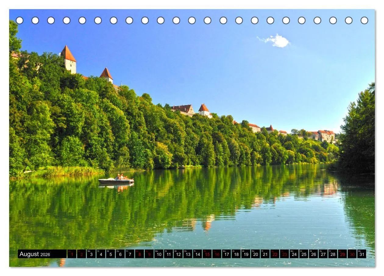 Bild: 9783457636657 | Burghausen - Mittelalter an der Salzach (Tischkalender 2026 DIN A5...