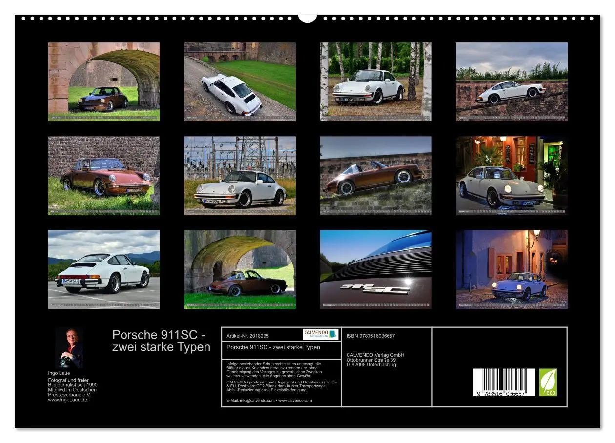 Bild: 9783516036657 | Porsche 911SC - zwei starke Typen (hochwertiger Premium...