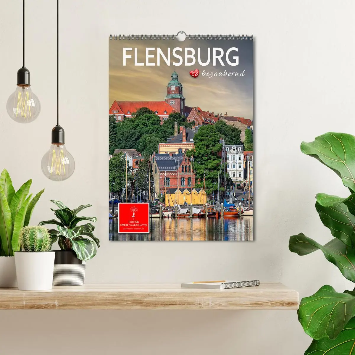 Bild: 9783516346657 | Flensburg - so bezaubernd (Wandkalender 2026 DIN A3 hoch), CALVENDO...
