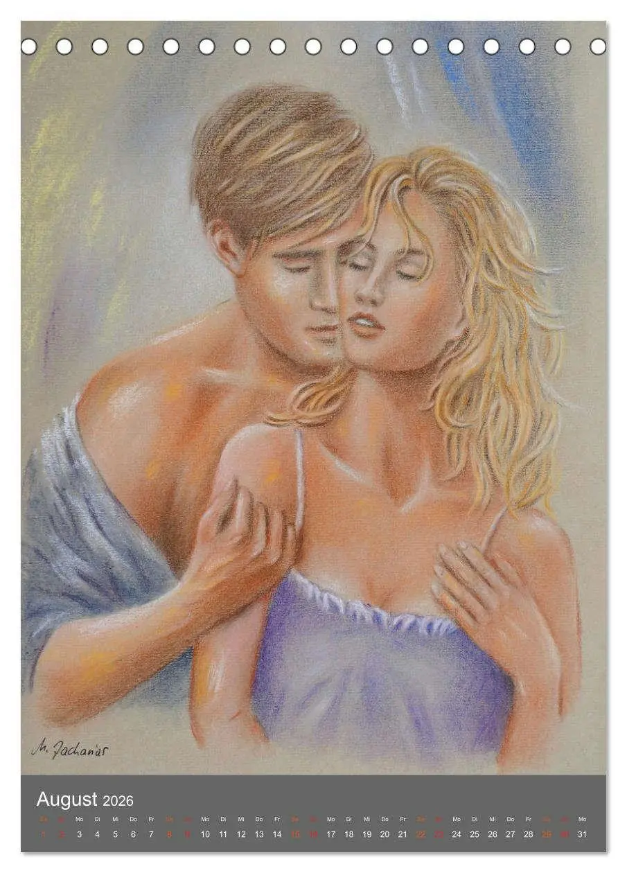 Bild: 9783516416657 | Erotische Gemälde und Zeichnungen (Tischkalender 2026 DIN A5 hoch),...