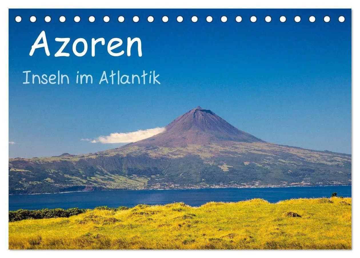 Cover: 9783569676657 | Azoren - Inseln im Atlantik (Tischkalender 2027 DIN A5 quer),...