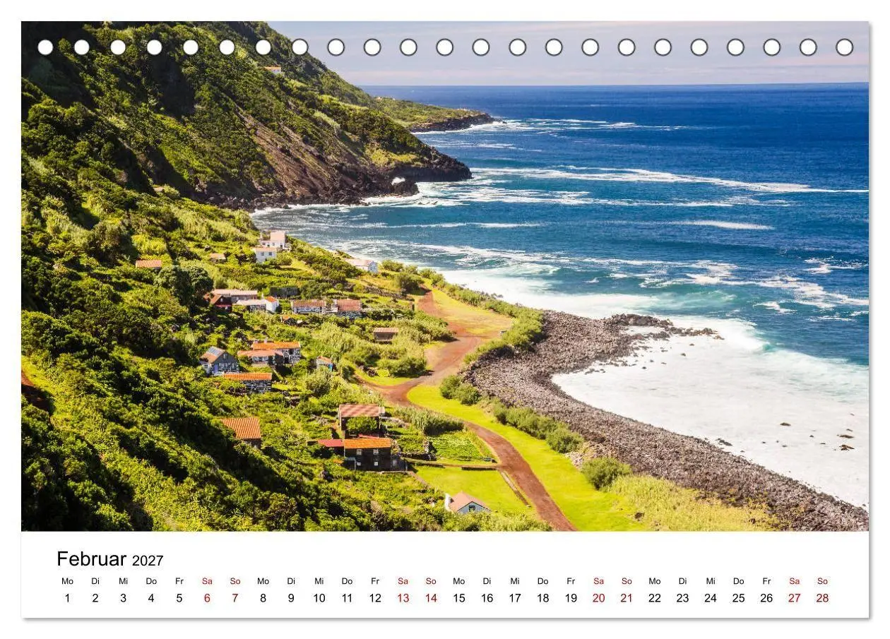 Bild: 9783569676657 | Azoren - Inseln im Atlantik (Tischkalender 2027 DIN A5 quer),...