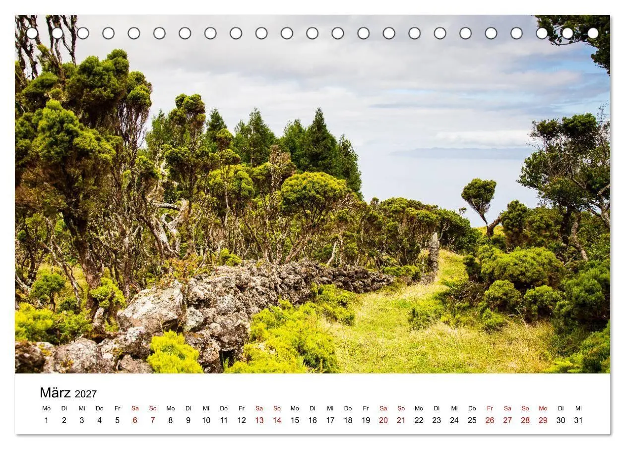 Bild: 9783569676657 | Azoren - Inseln im Atlantik (Tischkalender 2027 DIN A5 quer),...