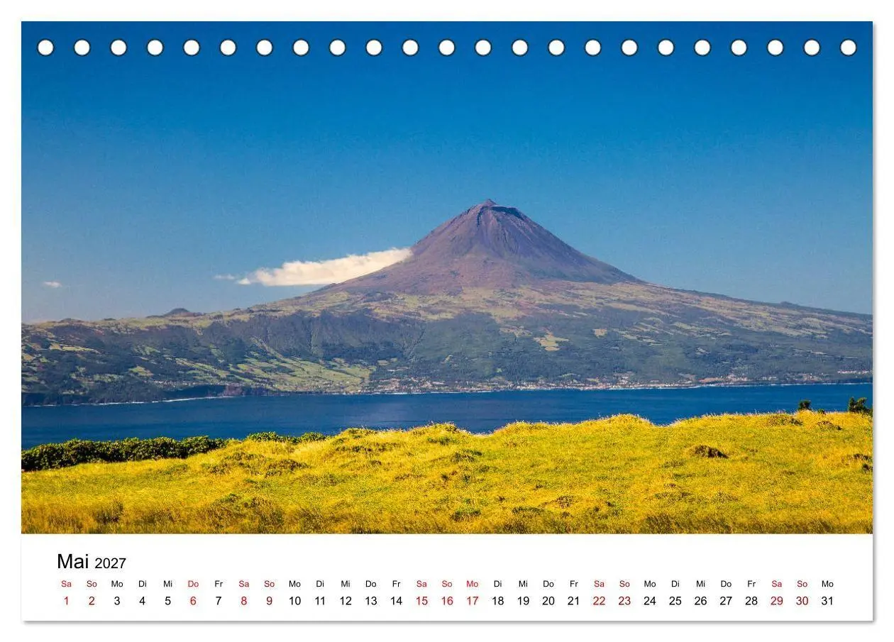 Bild: 9783569676657 | Azoren - Inseln im Atlantik (Tischkalender 2027 DIN A5 quer),...