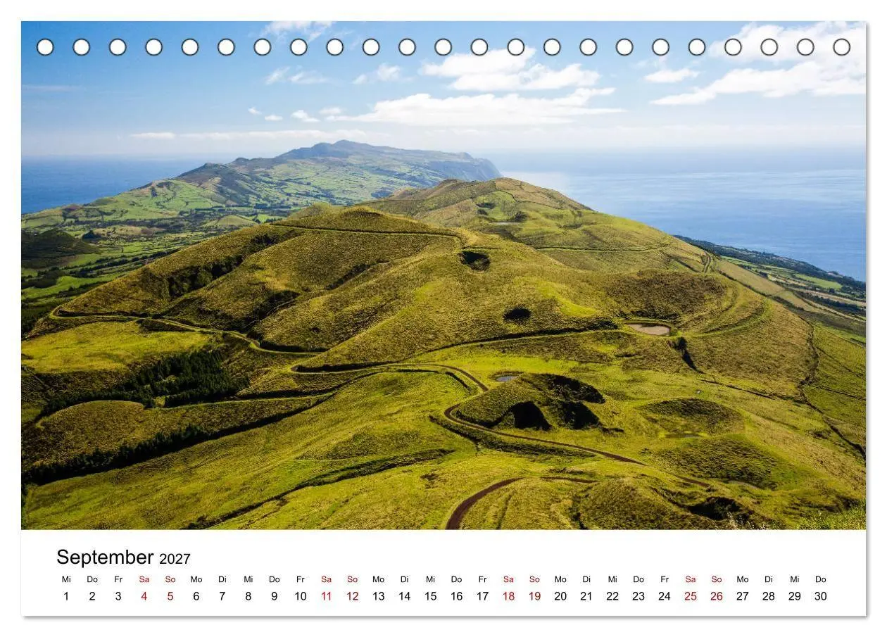 Bild: 9783569676657 | Azoren - Inseln im Atlantik (Tischkalender 2027 DIN A5 quer),...