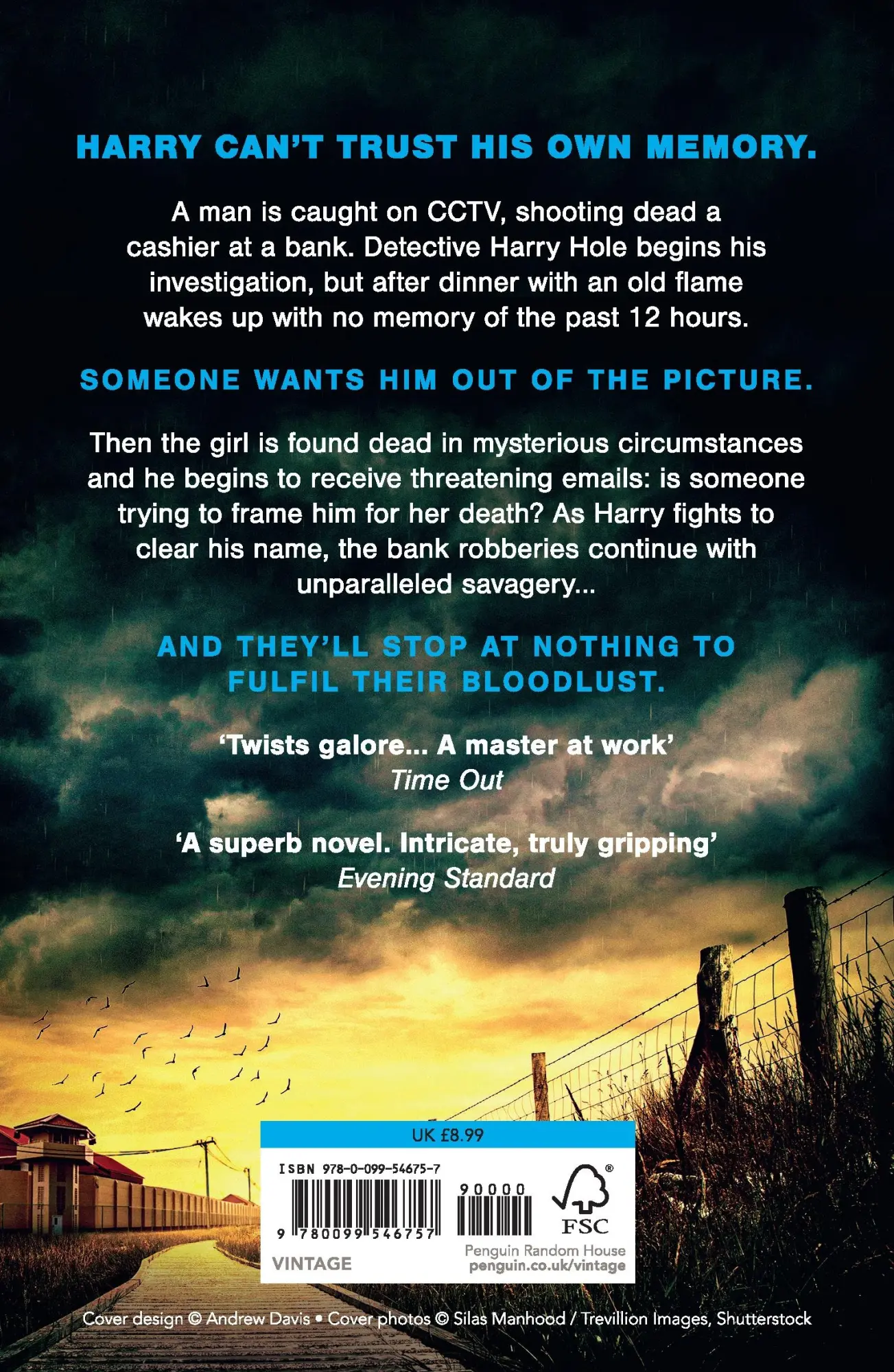 Rückseite: 9780099546757 | Nemesis | Jo Nesbo | Taschenbuch | Harry Hole (english) | 706 S.