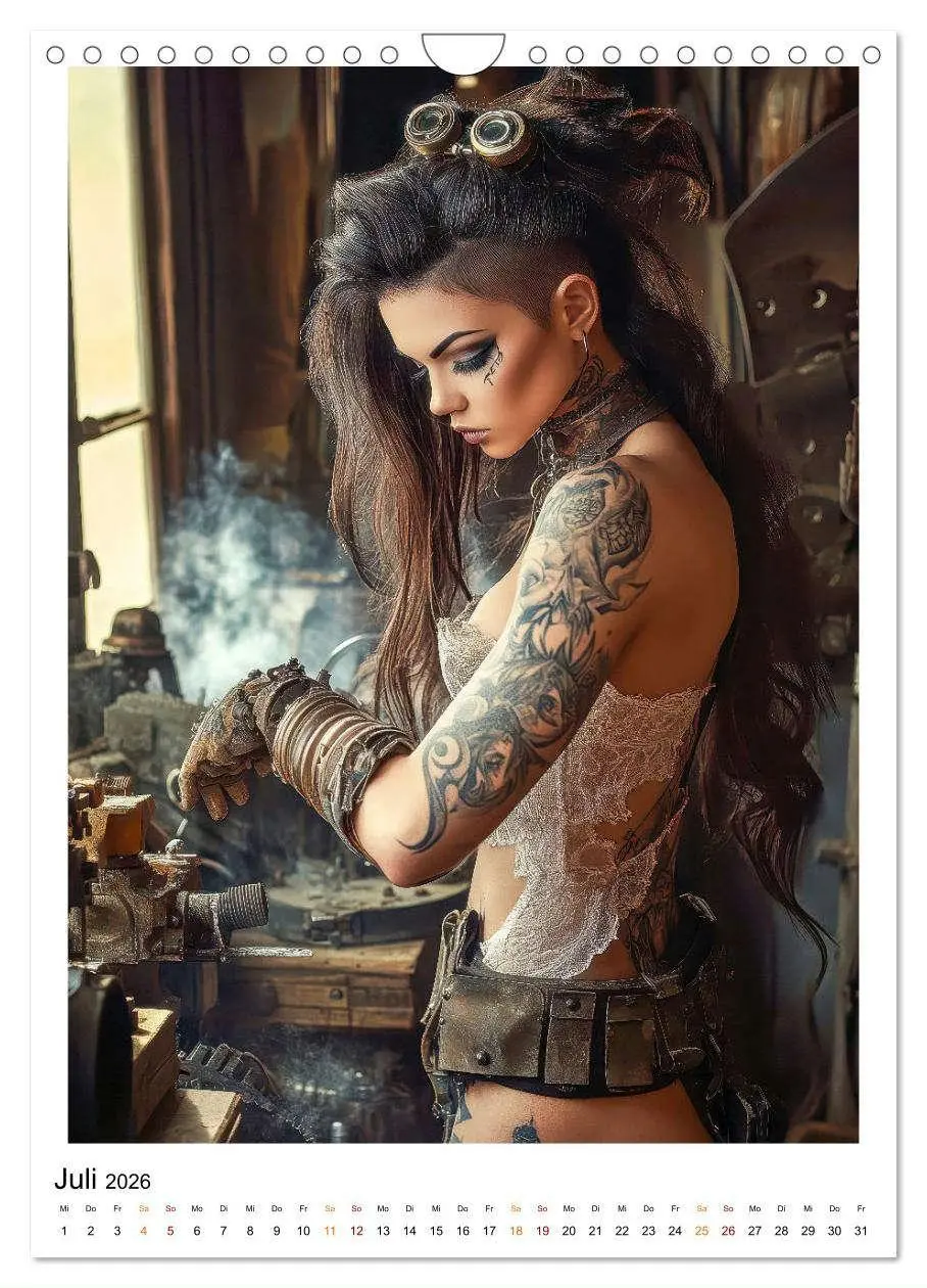 Bild: 9783457246757 | Tattoo Schönheiten - erotische Eleganz (Wandkalender 2026 DIN A4...