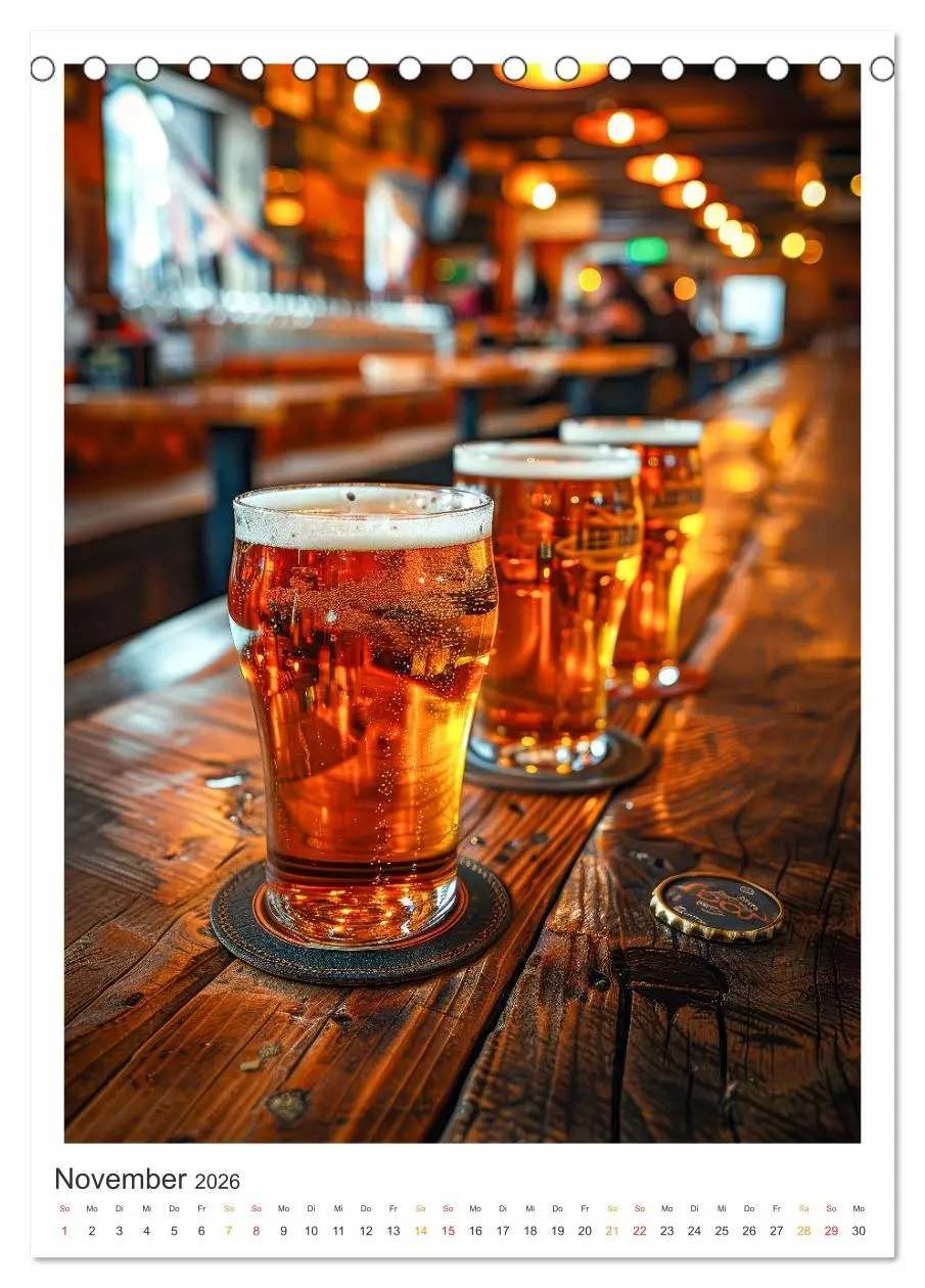 Bild: 9783516266757 | Cooles Bier - Köstliches aus der Natur. (Tischkalender 2026 DIN A5...