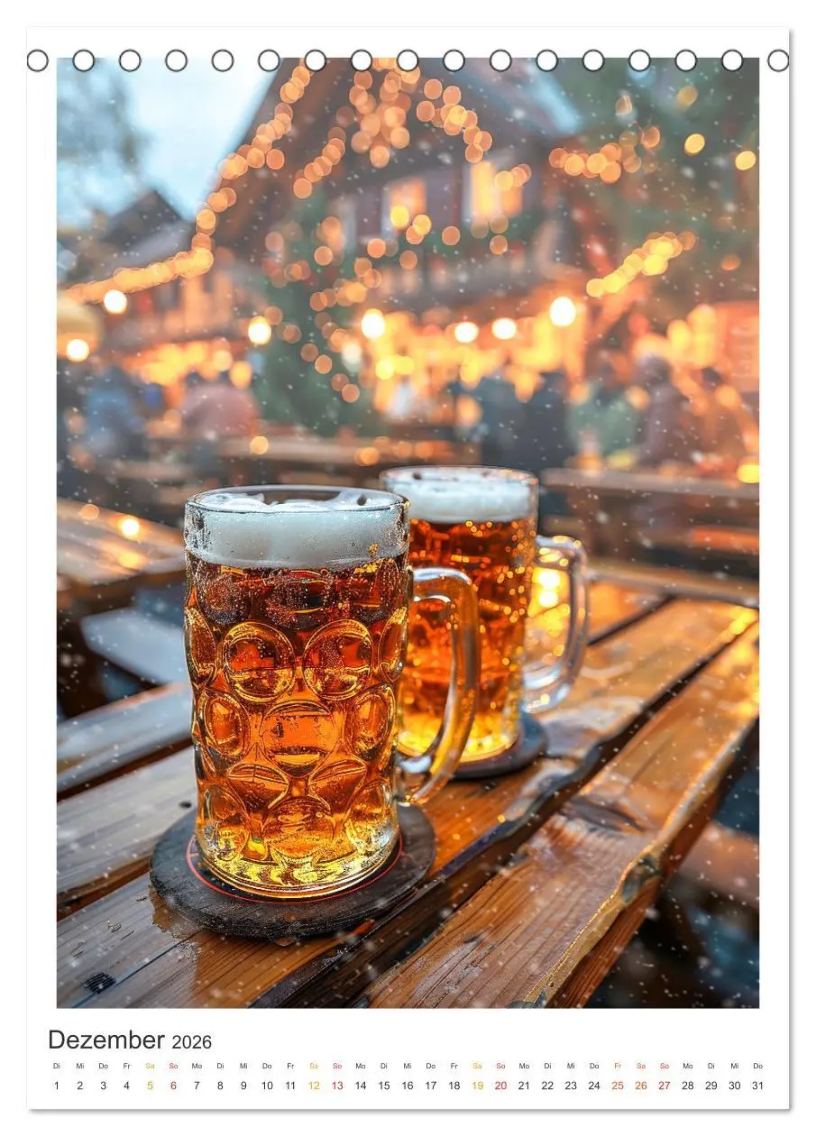 Bild: 9783516266757 | Cooles Bier - Köstliches aus der Natur. (Tischkalender 2026 DIN A5...